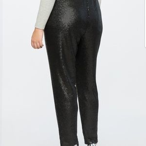 Eloquii Pants - Sequin Joggers Eloquii Pants - Sequin Joggers